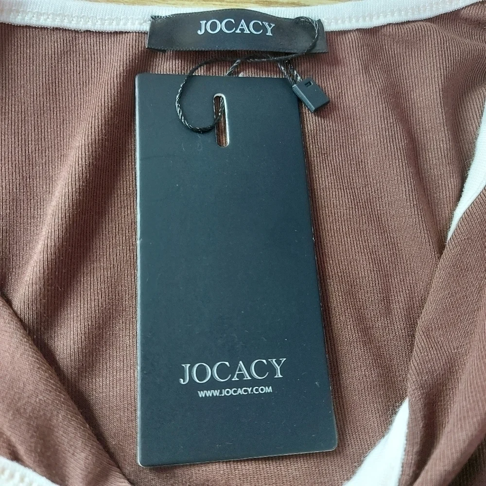 Jocacy Cropped Long Sleeve Top Size Med - Picture 5 of 8